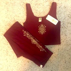 Soul Flower Tank and Leggings